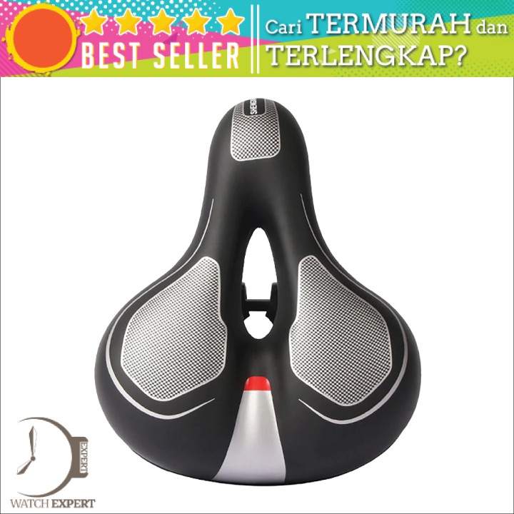 BAYAR DI TEMPAT Sadel Sepeda Mountain Bike Saddle Leather Model Absorber Ball