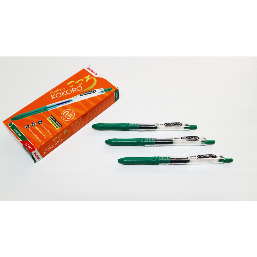 

Ballpoint Zebra Kokoro 0,5mm Warna Hijau