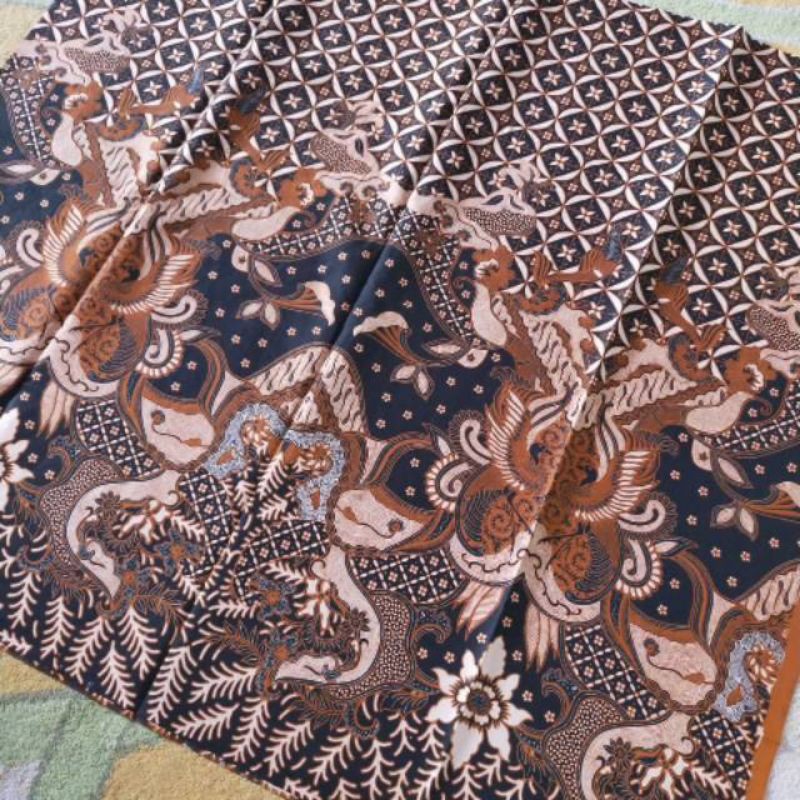 kain batik solo motif kawung merak kembangan parang