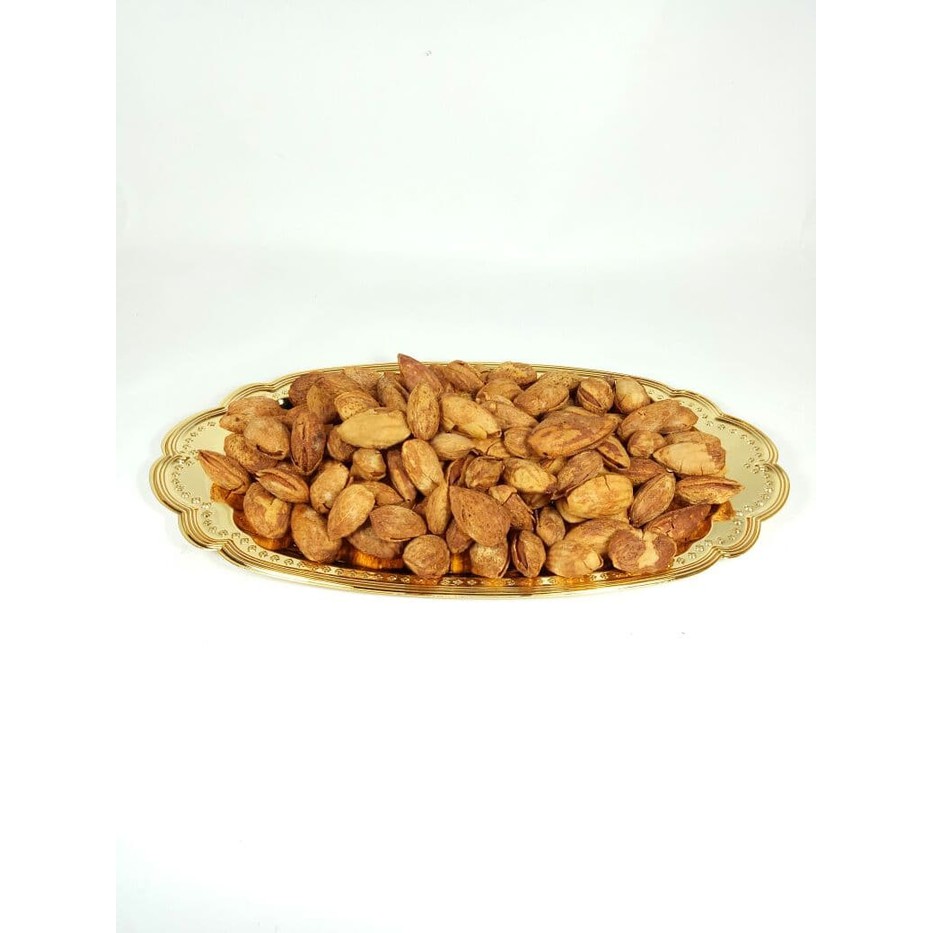 

Termurah Almond Roasted 500gr Kacang Panggang USA California in Shell bakar