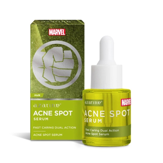 AZARINE x Marvel Super Hero Serum Edition | Acne Spot | Hydramax Serum | Luminous Serum | Pore Tightening | Calming serum | Niacinamide 5% | Brightening C Glow | Multivitamin Serum |  retinol | Revitalizing  | Miracle Oil