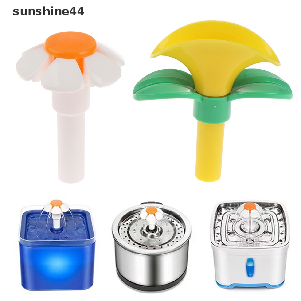 Sunshine Kepala Nozzle Dispenser Air Mancur Kucing Pengganti Bentuk Bunga