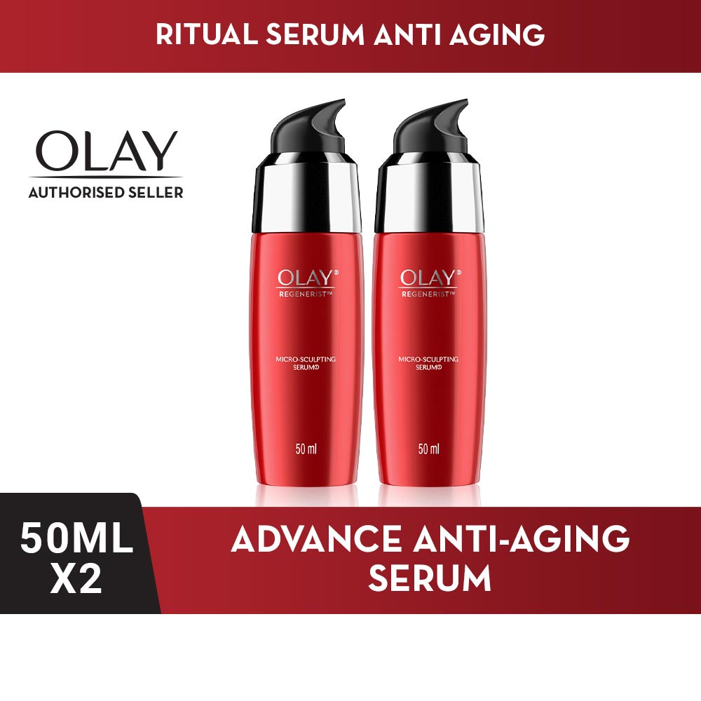Olay Regenerist Ritual Niacinamide Serum Skincare Antiaging - Isi 2