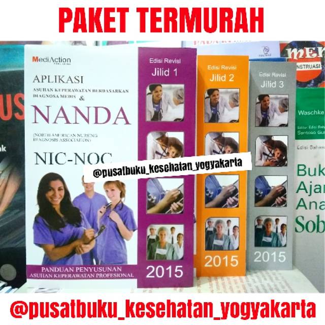 Buku Aplikasi Nanda Nic Noc 2015 Jilid 1 2 3 KUALITAS NO.1 TERMURAH