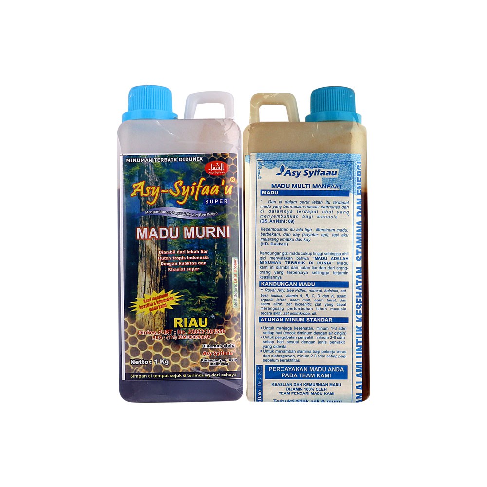 

Madu Hutan Asy-syifa'u 1kg & 500gr