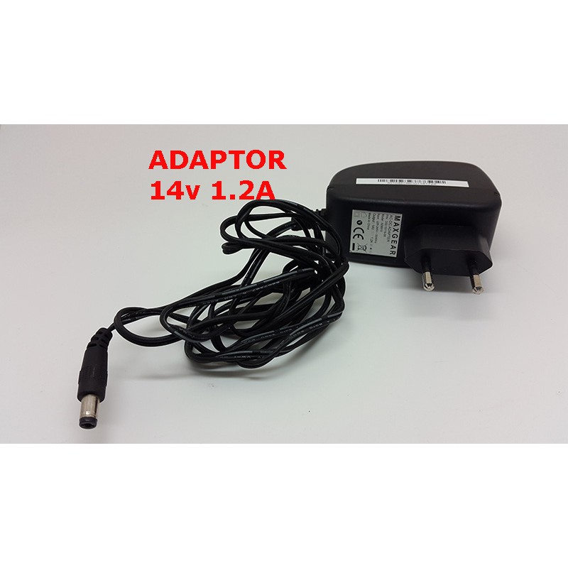 Adaptor 14 Volt 1,2 Ampere