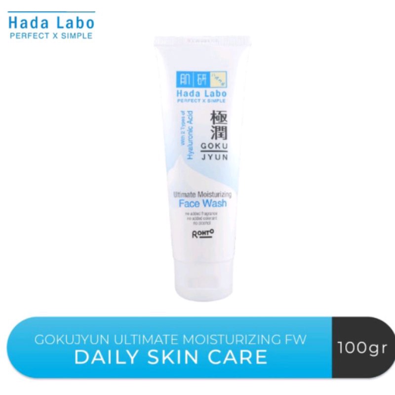 Hada Labo Gokujyun Moisturizing Face Wash