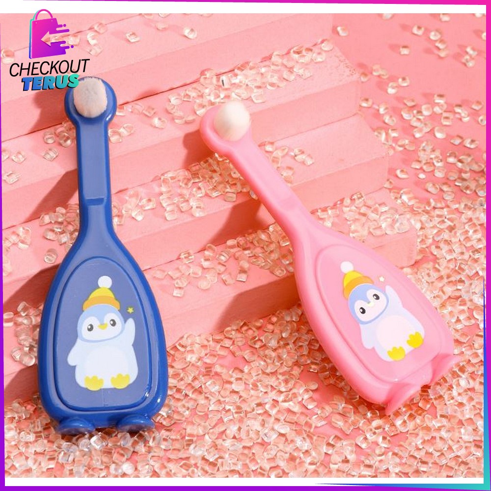 CT C346 C347 Sikat Gigi Bayi Silikon Baby Training Tooth Brush Pembersih Mulut Bayi Sikat Gigi Anak Lembut Pembersih Gigi Bayi