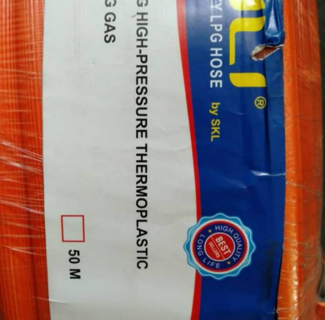 Selang Gas   , Tekanan tinggi  , selang regulator kompor gas LPG selang Gas Orange Harga /Per meter