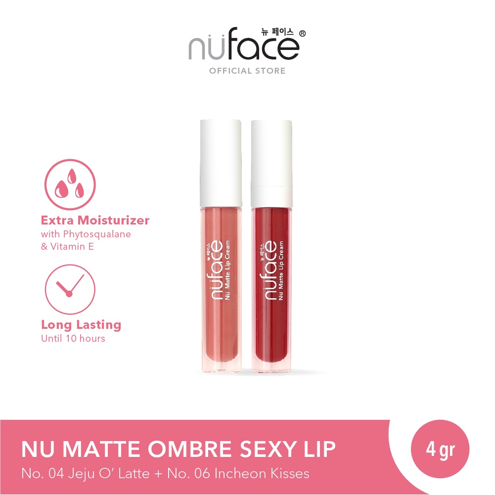 Nuface Nu Matte Lip Cream Ombre Sexy 8gr