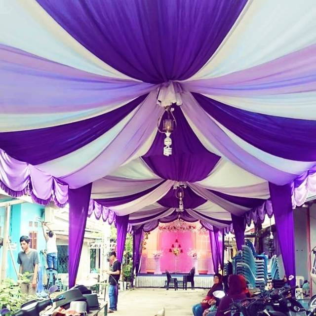 Plafon balon tenda 5m X 4m