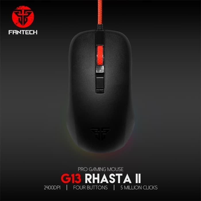 FANTECH G13 RHASTA II MOUSE GAMING RGB