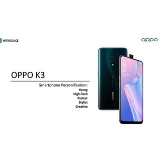 Jual OPPO K3 RA   M 6GB ROM 64GB GARANSI RESMI OPPO INDONESIA ORIGINAL