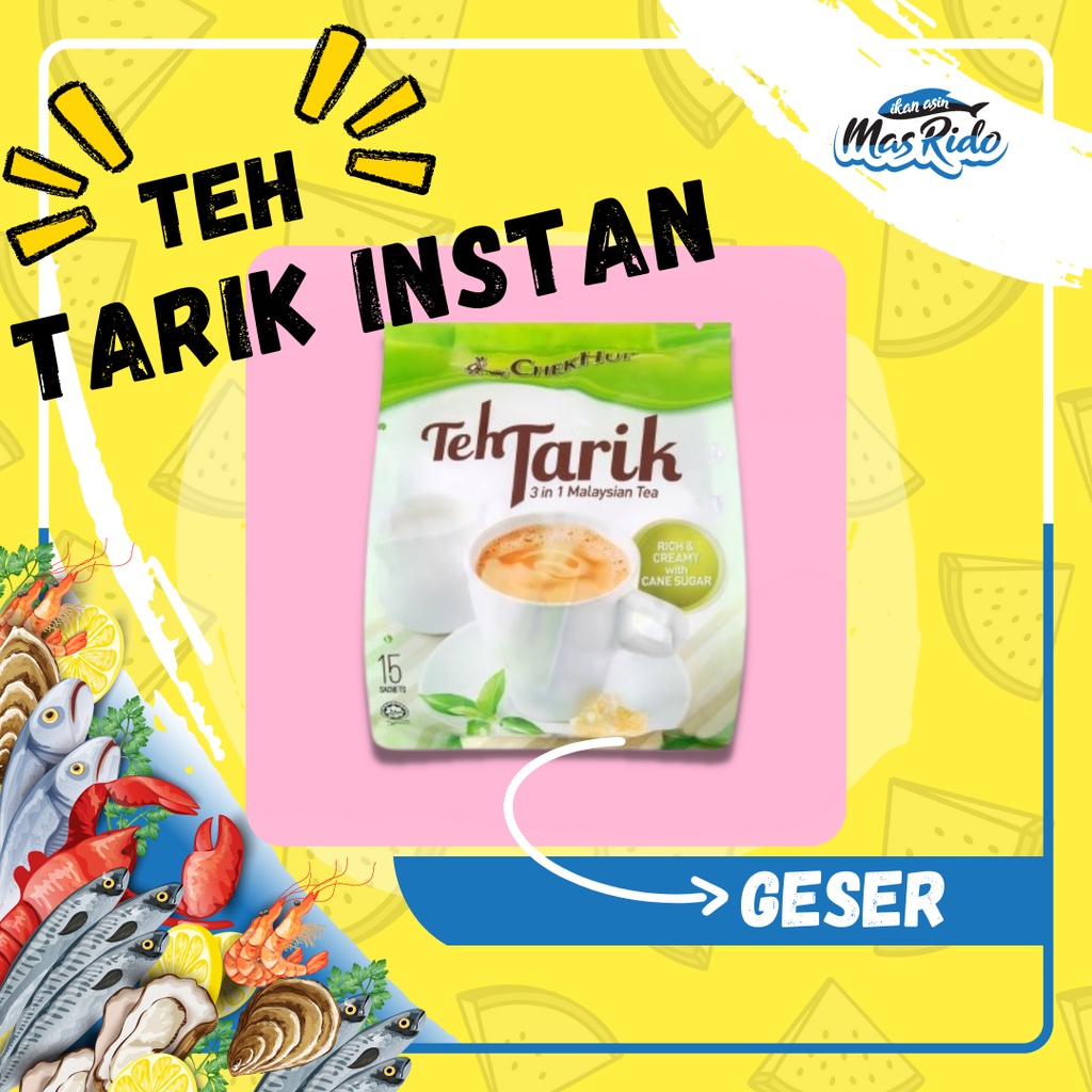 

Teh Tarik 3 in 1 Teh Tarik Creamy Teh Tarik Instan Malaysia Siap Seduh