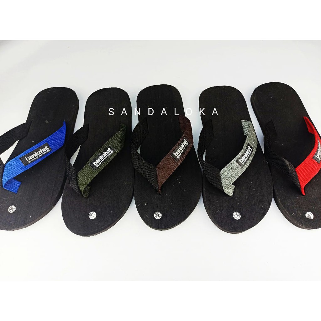 Sandal Bankzhat Casual Pria | Sendal Jepit Distro Murah