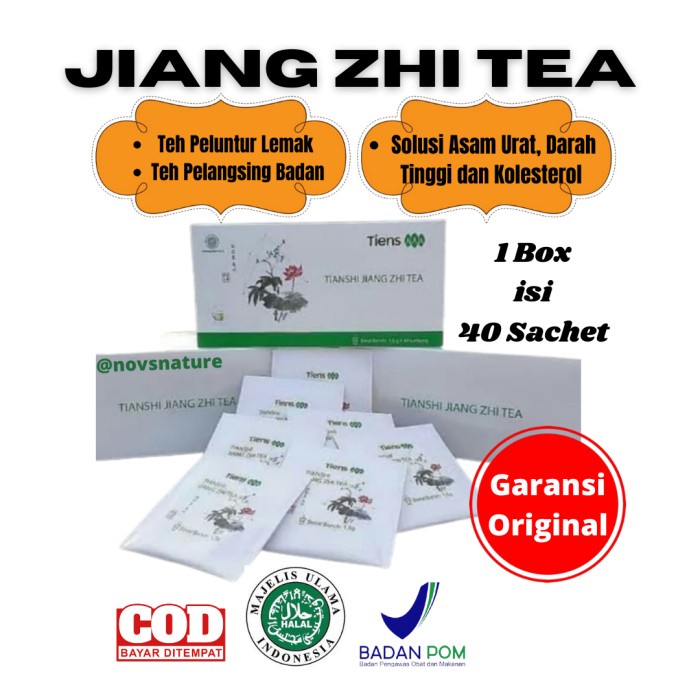 

ORIGINAL MURAH Teh Herbal - Pelangsing Badan - Detox