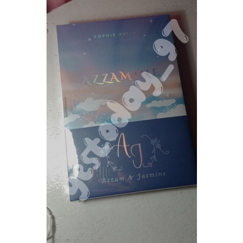 preloved novel AU AZZAMINE hard cover (booking)