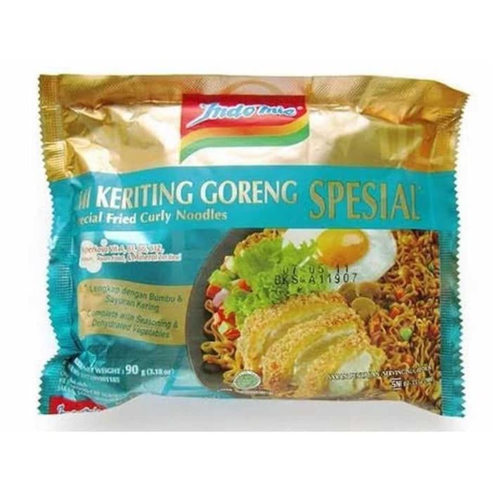 

INDOMIE MIE KERITING GORENG SPECIAL