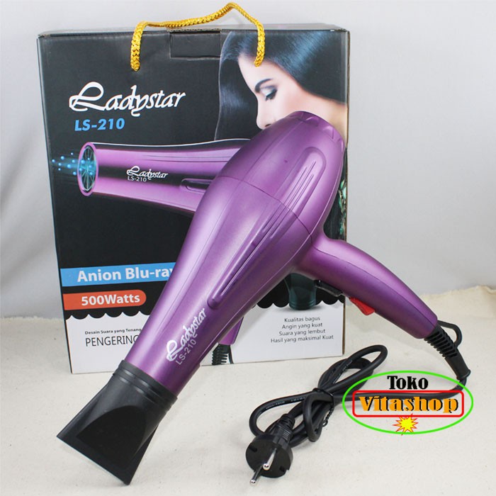 Hairdryer  Salon LADYSTAR LS-210 Original , alat pengering rambut , hair dryer Besar Berkwalitas