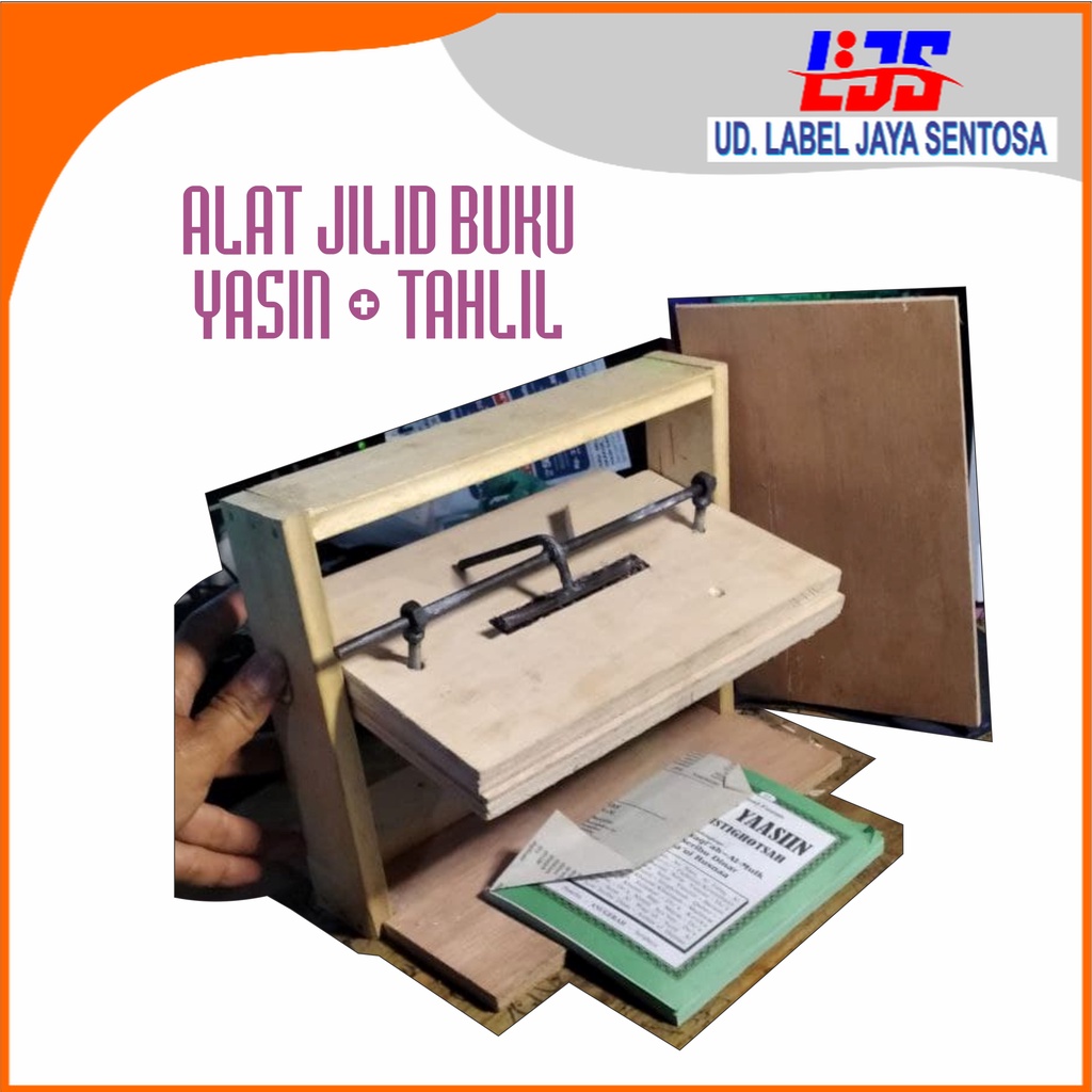 

MESIN SEMI OTOMATIS JILID BUKU YASIN ALAT BIDDING LABEL JAYA