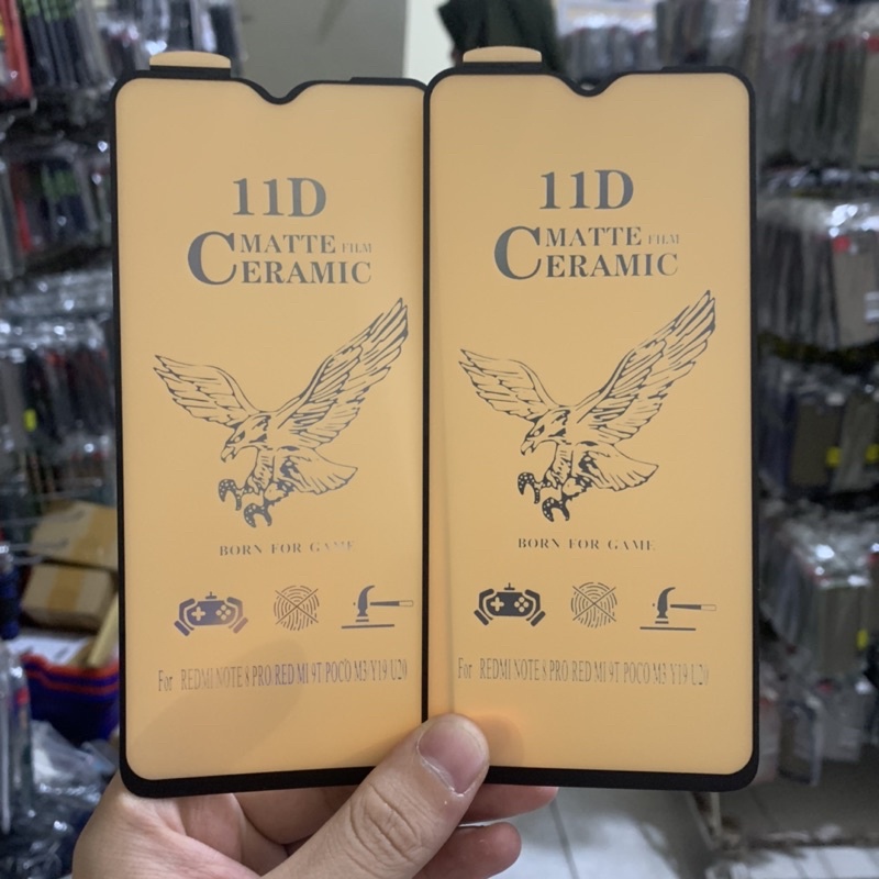 Ceramic Glass Xiaomi Redmi Note 8 Pro / Redmi 9T / Poco M3 New - Matte Anti Glare Screen Protector