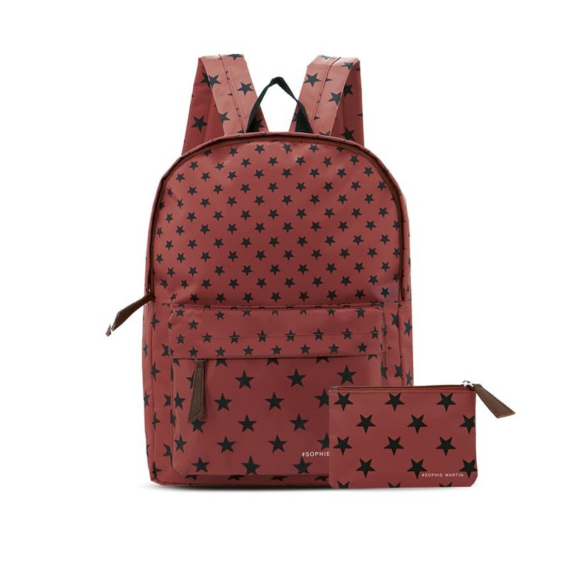 TAS RANSEL WANITA SOPHIE MARTIN AVELINE T3352C6 MERAH BACKPACK