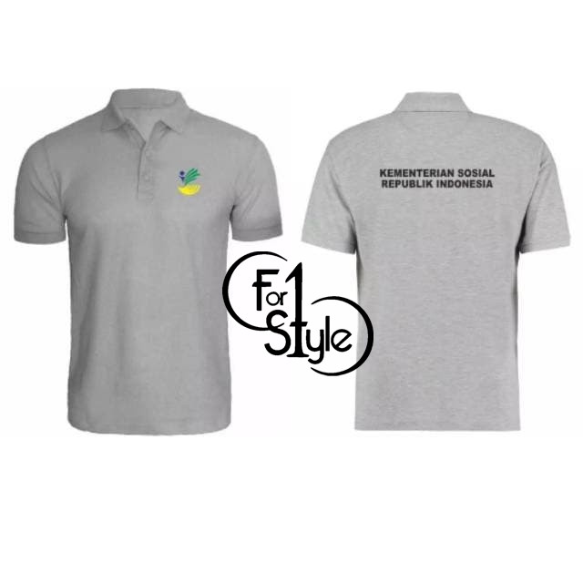 KAOS POLO KEMENKES RI KEMENTERIAN KESEHATAN REPUBLIK INDONESIA