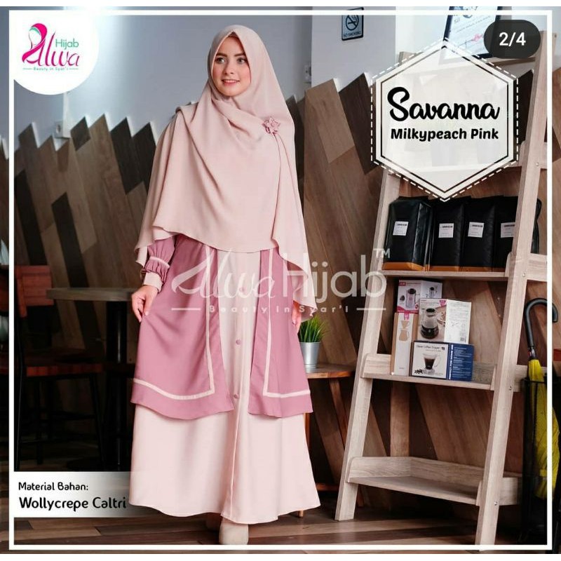 GAMIS SAVANNA ORI ALWA HIJAB