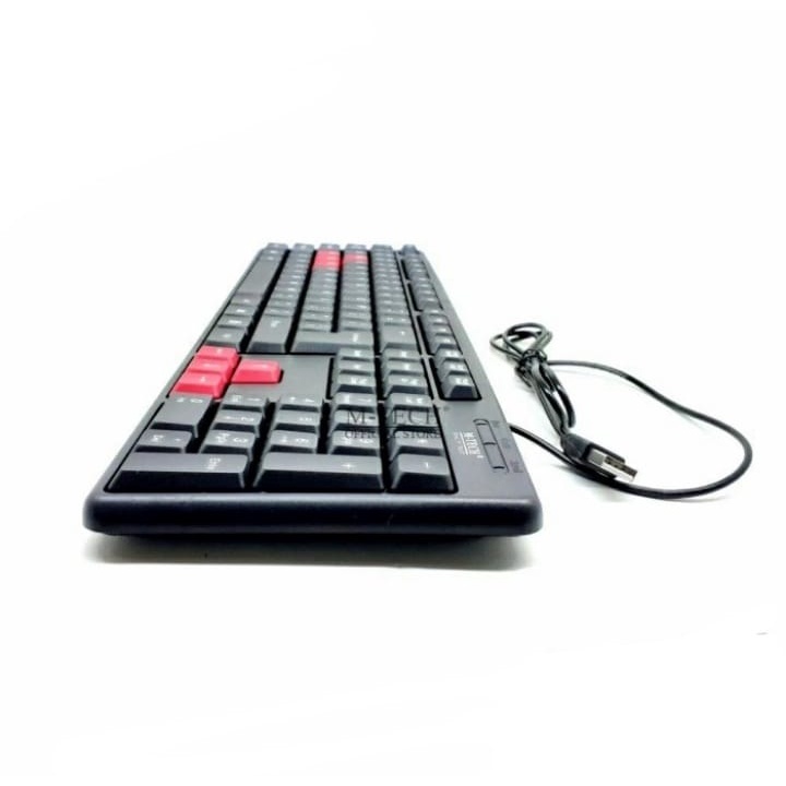 Keyboard Wired USB M-Tech STK-01 Keyboard Standard For PC Laptop