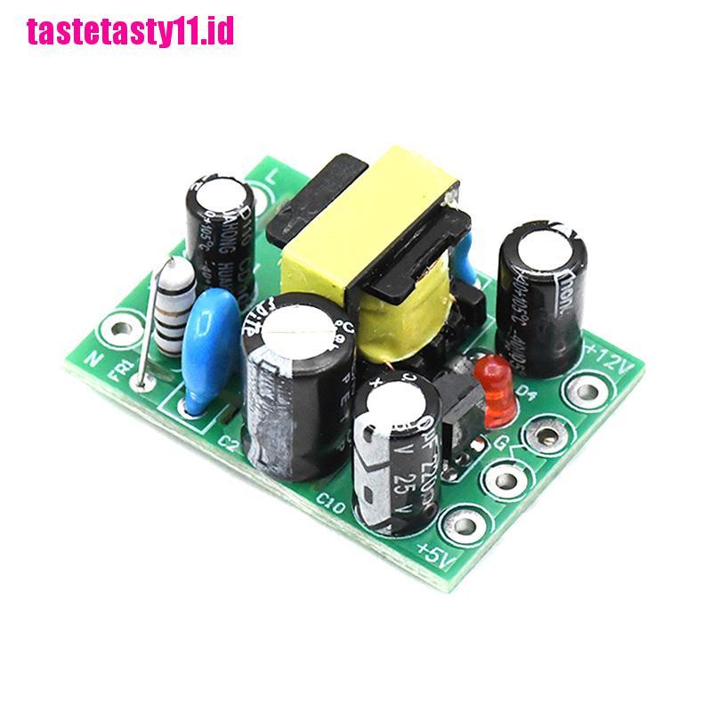 Modul Konverter Mini AC110V 220V Ke DC 12V 0.2A + 5V