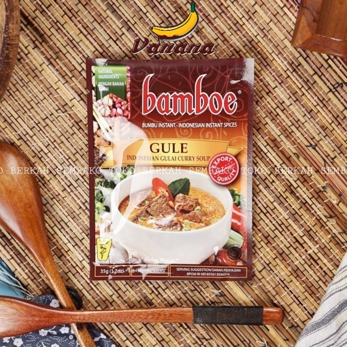 

Bamboe Bumbu Gule 35 gr / Indonesian Gulai Curry Soup