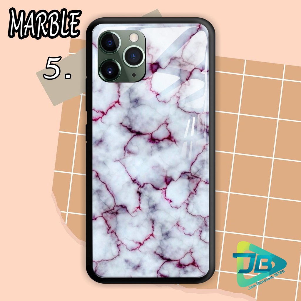 SOFTCASE BACK CASE GLASS KACA MARBLE VIVO Y11 Y12 Y15 Y17 Y12S Y19 Y20 Y30 Y53 Y55 Y65 JB3500