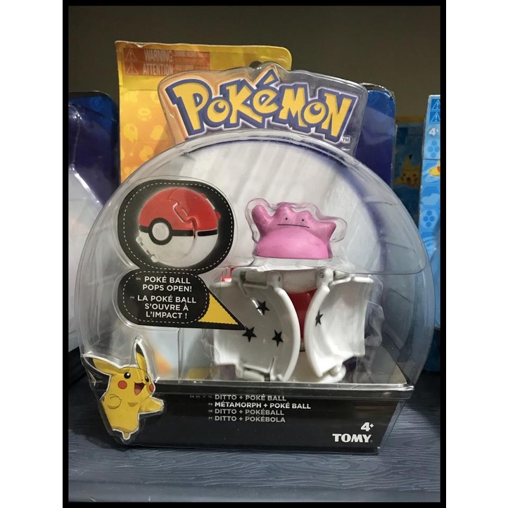 Tomy Pokemon Throw N Pop Ditto + Poke Ball