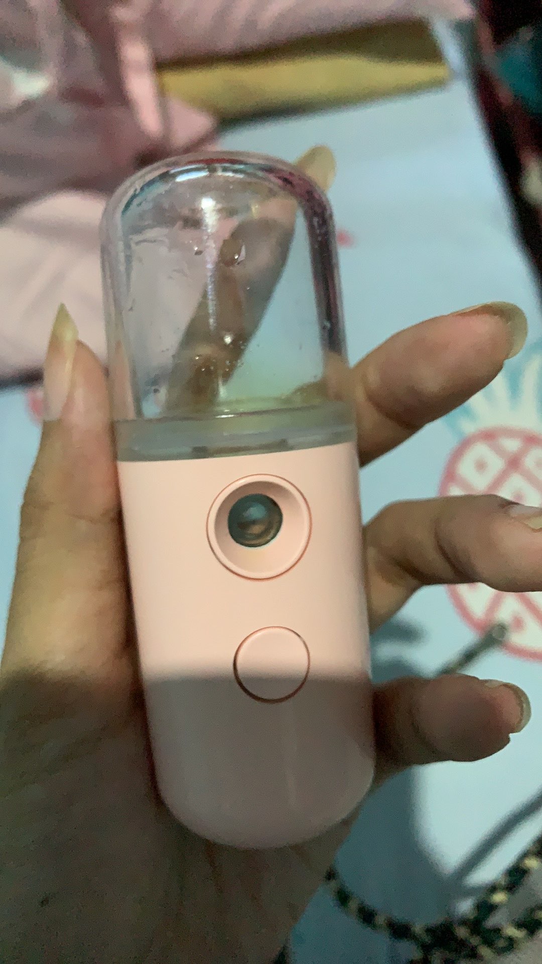 Nano Mister Air Humidifier Genggam Mini Portable Usb Rechargeable Untuk Wajah