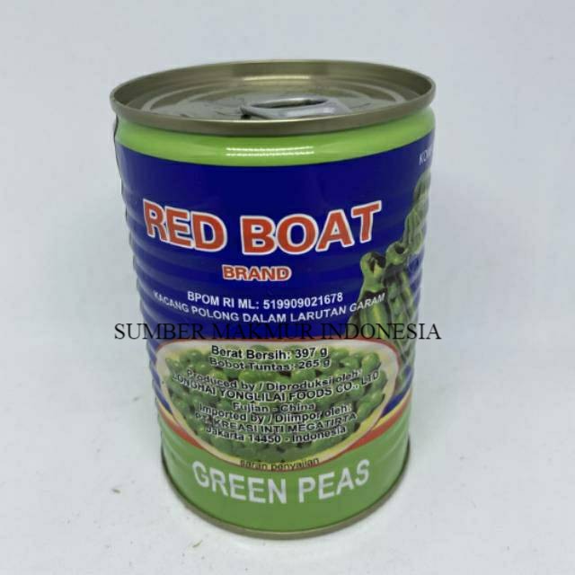 RED BOAT GREEN PEAS 397 GRAM / KACANG POLONG - ECERAN