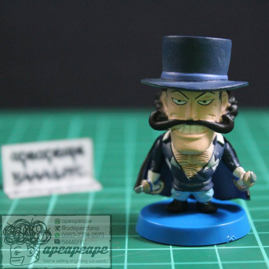 Flower Sword Vista Anichara Mbh Mini Big Head One Piece Action Figure Shopee Indonesia