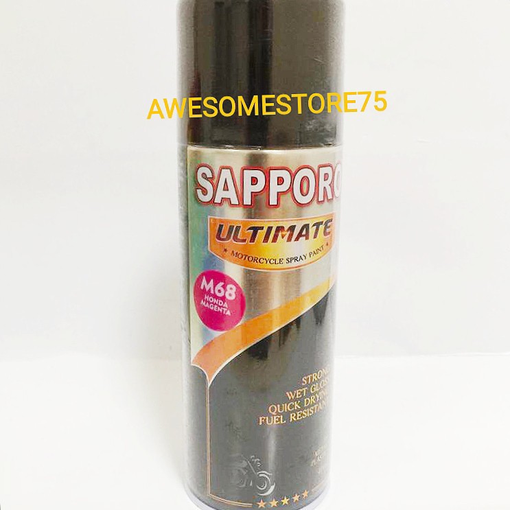 SAPPORO ULTIMATE M68 HONDA MAGENTA Pink Cat Semprot Pilox Pylox