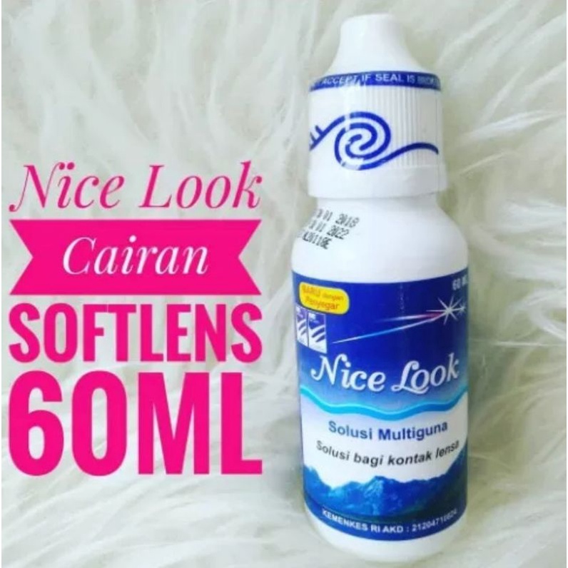 CAIRAN SOFTLENS NICELOOK AIR PEMBERSIH SOFLTLENS-60ml