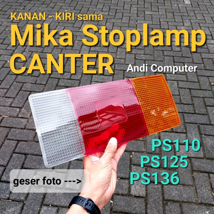 Mika Kaca Lampu Belakang Mobil Stoplamp Canter Ps110 Ps125 Ps136 Murah