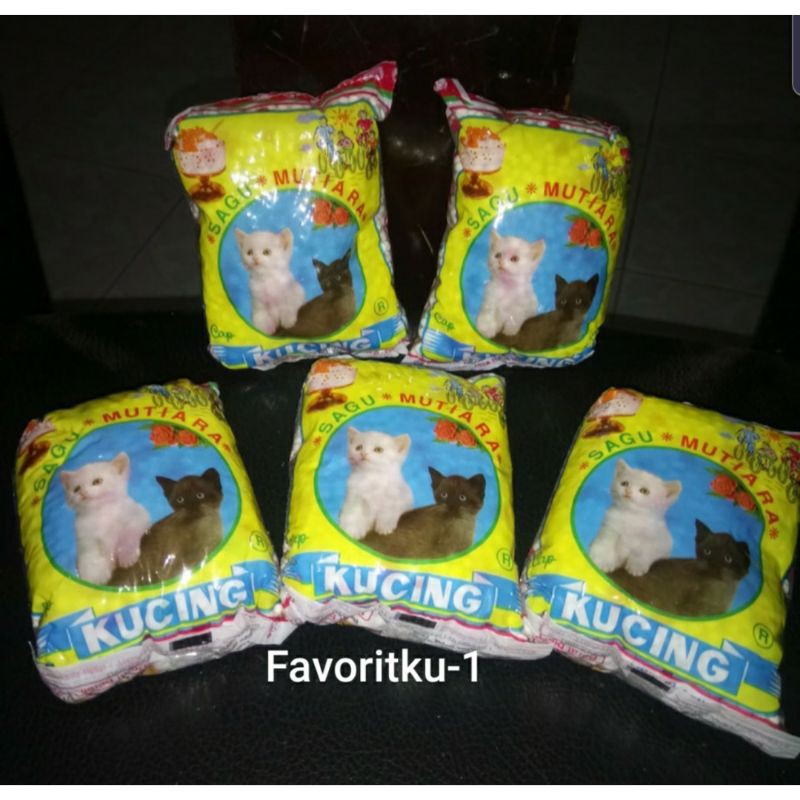 

Sagu Mutiara Merk KUCING 100 gr.Cocok Utk Es Campur,Dawet,Cendol