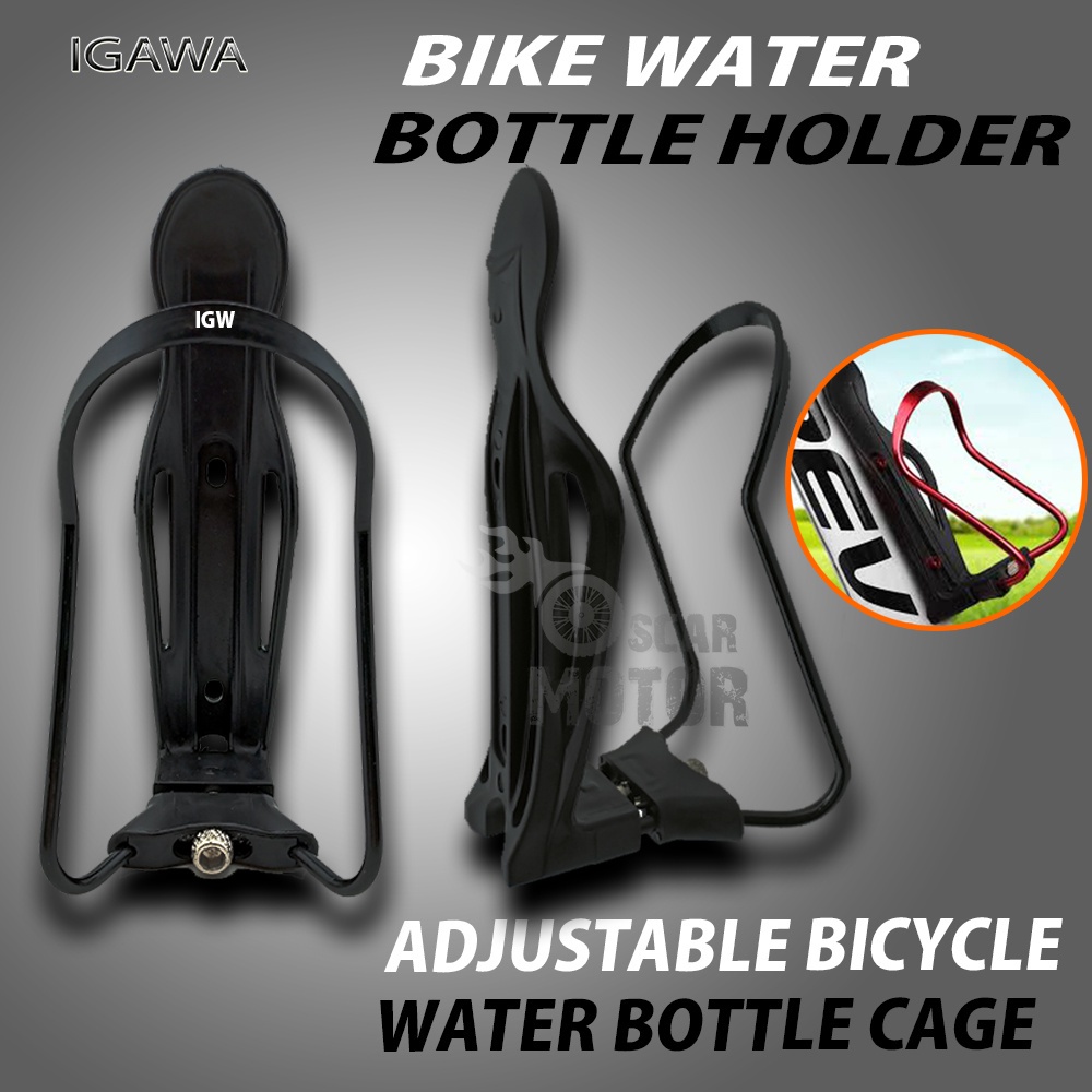 TEMPAT BOTOL MINUM AIR KAWAT AQUA SETELAN FULL CNC SEPEDA / MOTOR motor