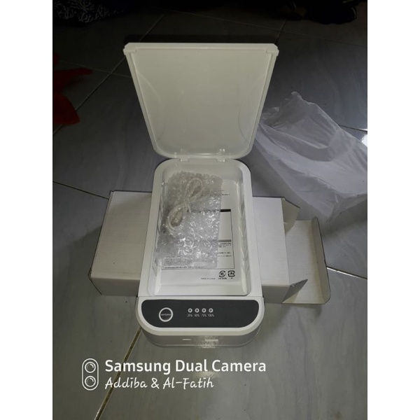 UV STERILIZER BOX UV STERIL BOX ALAT STERILIZER UNTUK MASKER, UANG, PERHIASAN JAM USTERILIZER BOX .