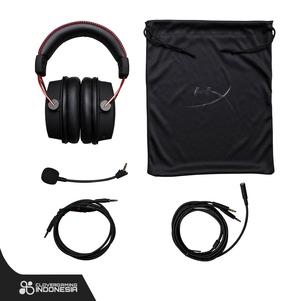 HyperX Cloud Alpha - Original Garansi Resmi - Headset Headphone Gaming