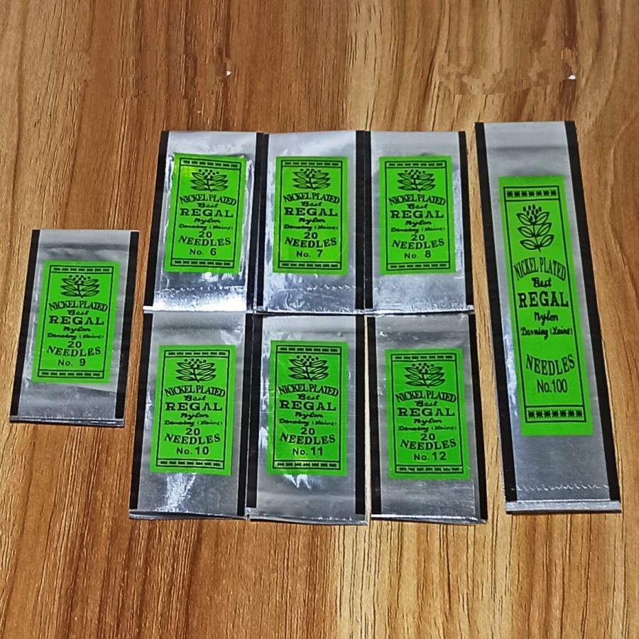 Jarum Jahit Tangan Regal / Jarum Regal / Jarum Regal Manik