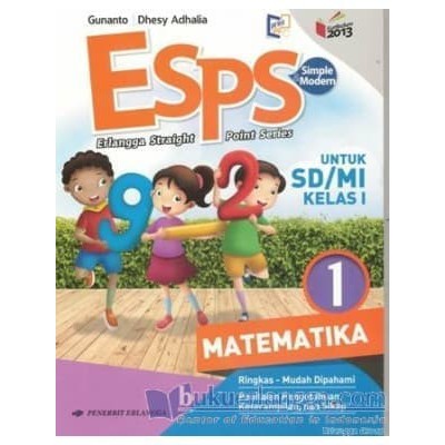 Promo Buku Sd Kelas 1 Esps Matematika Sd Mi Kls I K13n Shopee