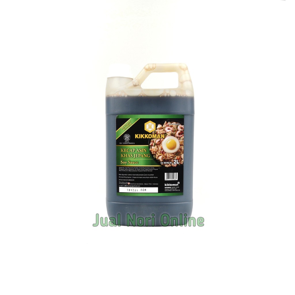 

KIKKOMAN SHOYU HALAL 2Liter Soy Sauce kecap asin khas jepang serbaguna