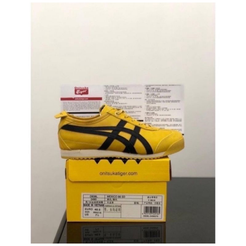 Sepatu Onitsuka SD Yellow Black