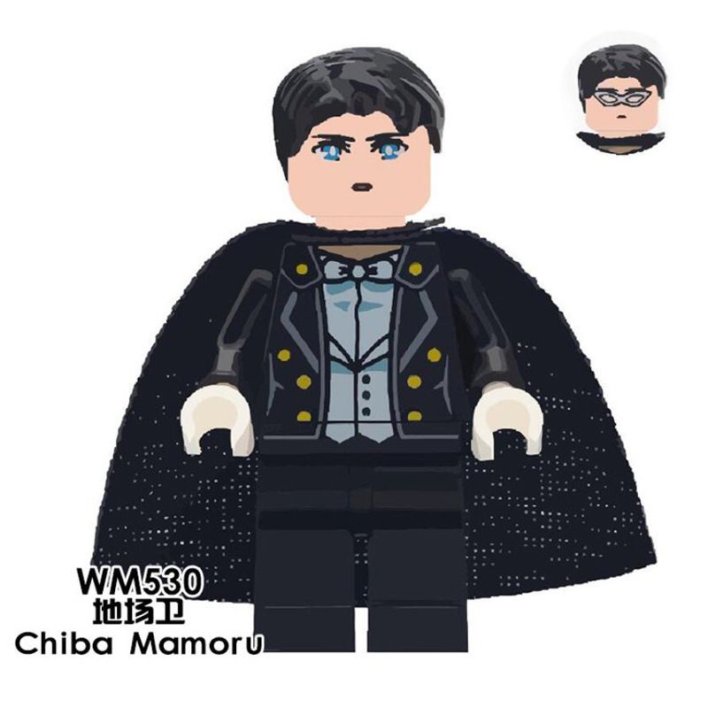 mainan mamoru Chiba tuxedo bertopeng sailor moon Naruto Sasuke Itachi Kakashi Bricks Marvel Avengers