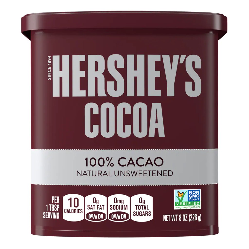 

HERSHEYS COCOA POWDER UNSWEET 8 OZ 226GR (U.S.A)