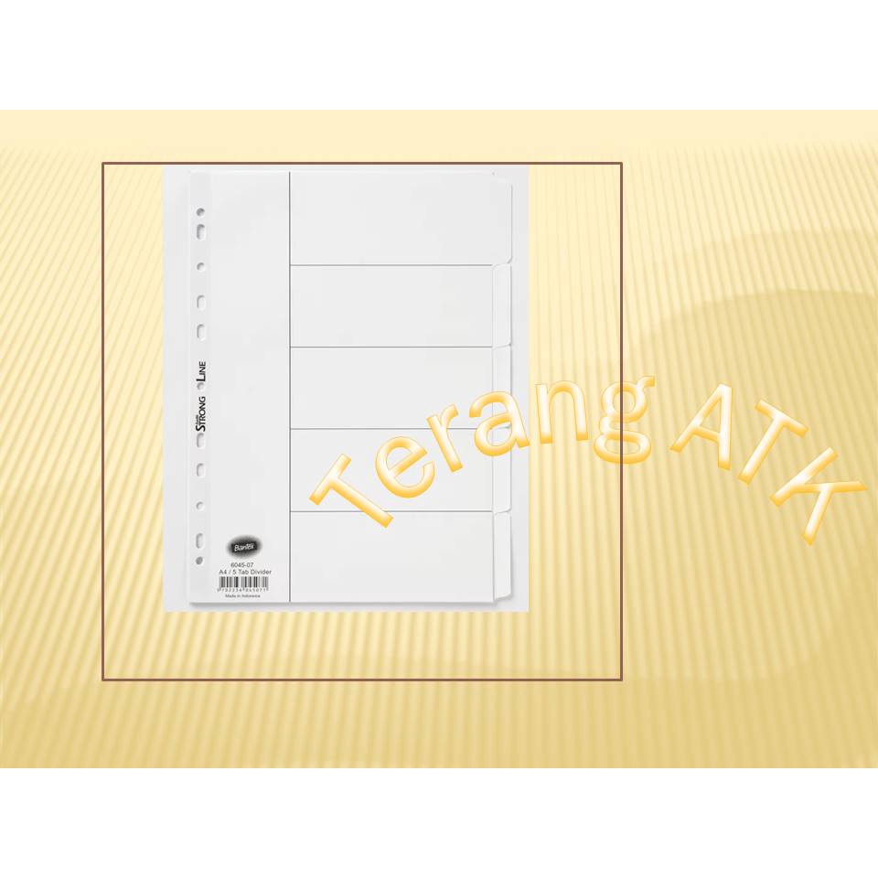 

Divider Bahan Karton Merek Bantex 6045